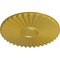 Ekena Millwork Shakuras Ceiling Medallion (For Canopies up to 5"), Hand-Painted Rich Gold, 19 3/4"OD x 1 3/8"P CM20SHRGS - alternate 4